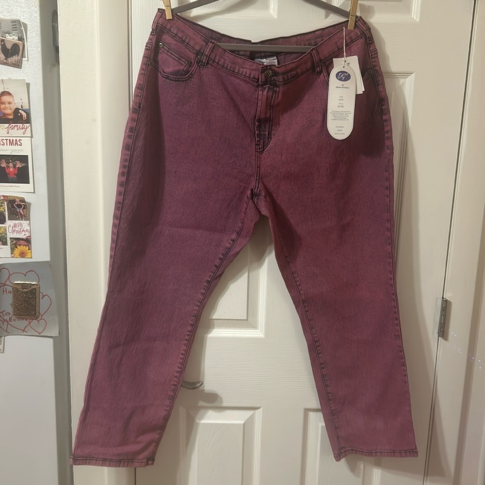 Mauve jean Diane Gilman